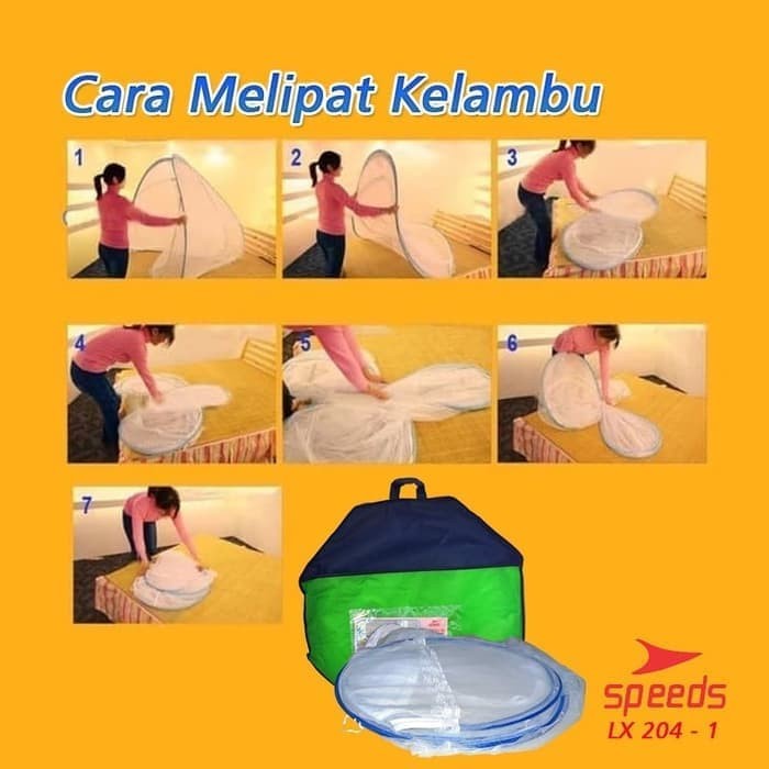 KELAMBU TIDUR / KELAMBU LIPAT / KELAMBU ANTI NYAMUK MENCEGAH DEMAM BERDARAH