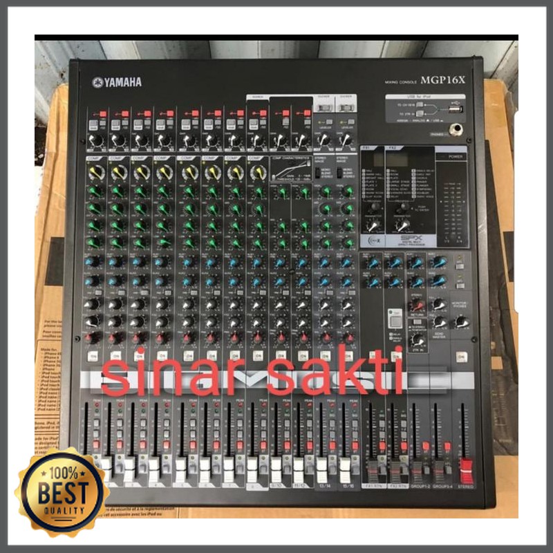 Mishad Shop -  mixer yamaha mgp 16x/mgp16x/mgp 16 x ( 16 channel ) GRADE A GU-5117-2549