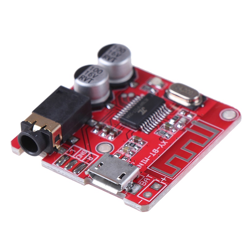 （✔✔❤() Papan Modul decoder mp3 lossless Nirkabel bluetooth 3.7-5v Kartu tf