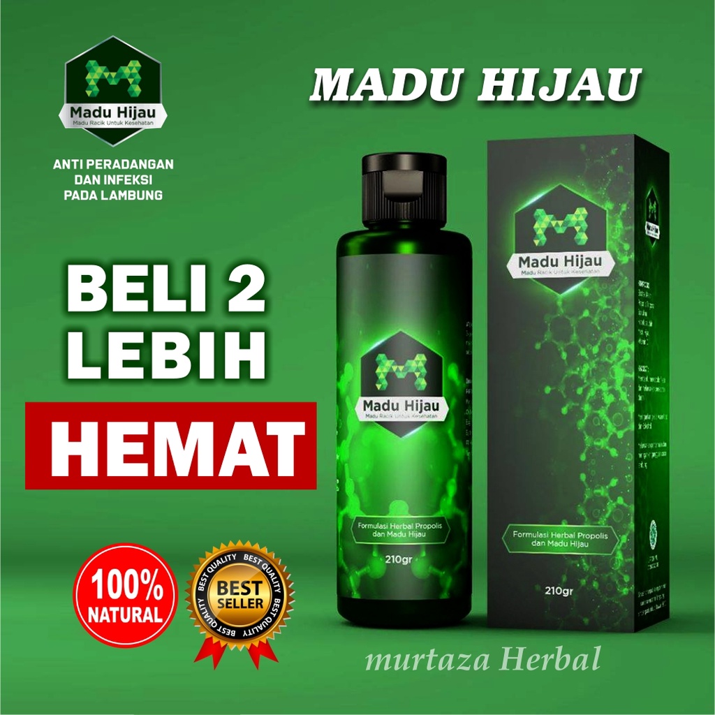 

Madu Hijau Mengobati Sakit Maag Asam Lambung Gerd Mual Kembung susah bab