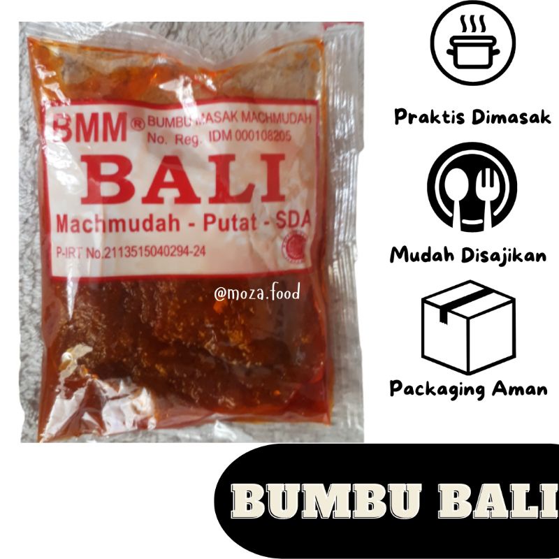 

Bumbu Masak "BMM Bali " Machmudah Praktis / Bumbu Praktis / Bumbu Instan