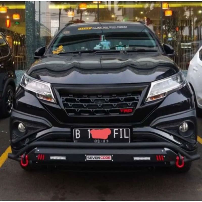 Grill TRD sporty Grill All new Rush Terios hitam Doff