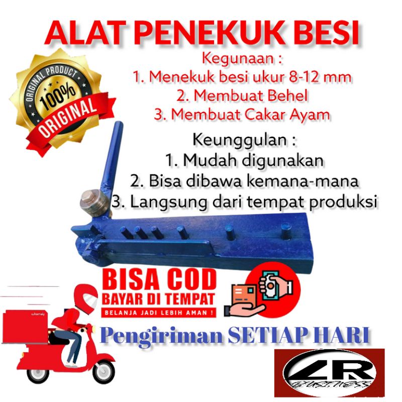 [TERMURAH] ALAT TEKUK BESI BETON PEMBENGKOK BESI PEMBUAT BEGEL CAKAR AYAM BANGUNAN PERKAKAS TUKANG