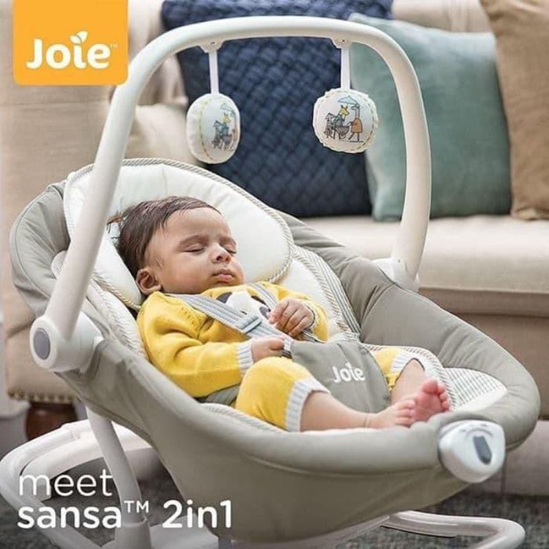 Ayunan Joie Sansa 2 in 1 Bouncer Swing Glider / Ayunan Bayi Elektrik