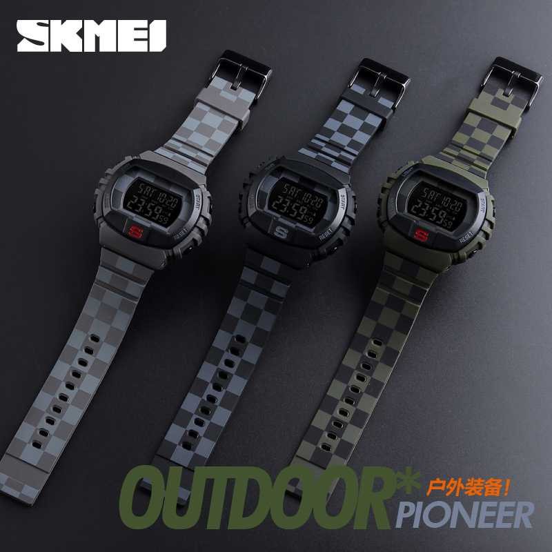 SKMEI 1304 Original Jam Tangan Pria Digital Sporty Jamtangan Cowok Skimai Sport Olahraga Waterproof