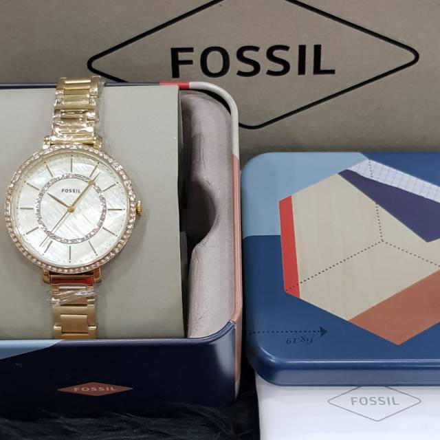 Jam Tangan Wanita  FOSSIL ES4452 Original All Stainless steel D 36mm