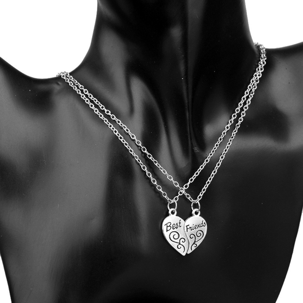 Women's Fashion Necklace Best Friends Pendant Fashion Jewelry