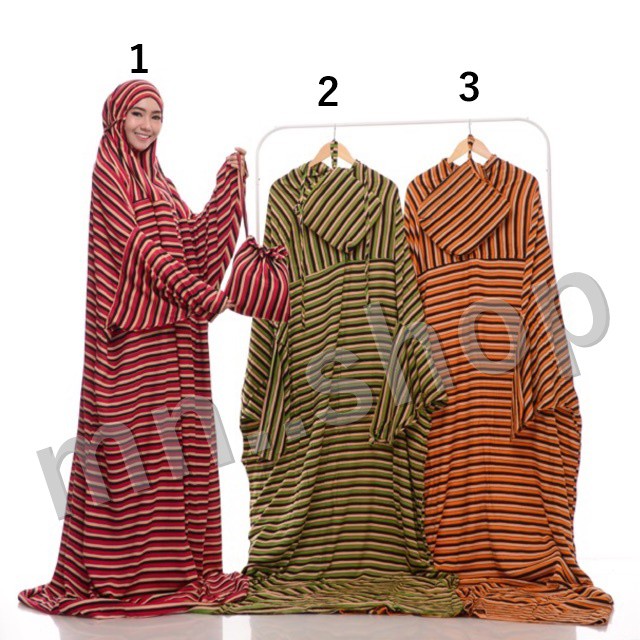 Mukena Terusan / Mukena salur / Mukena Lurik / Mukena solo / Mukena Hadromut / Mukena batik