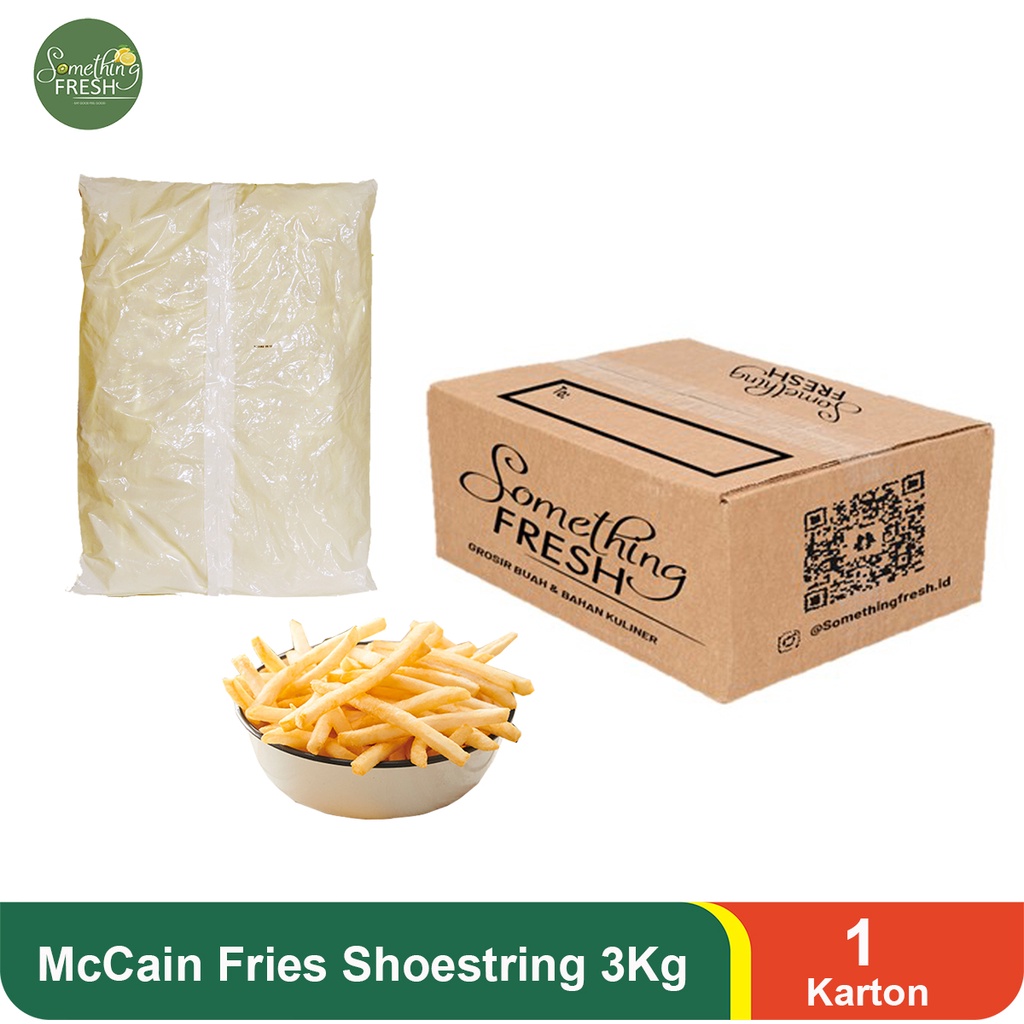 

McCain Fries Shoestring 3Kg Per Carton