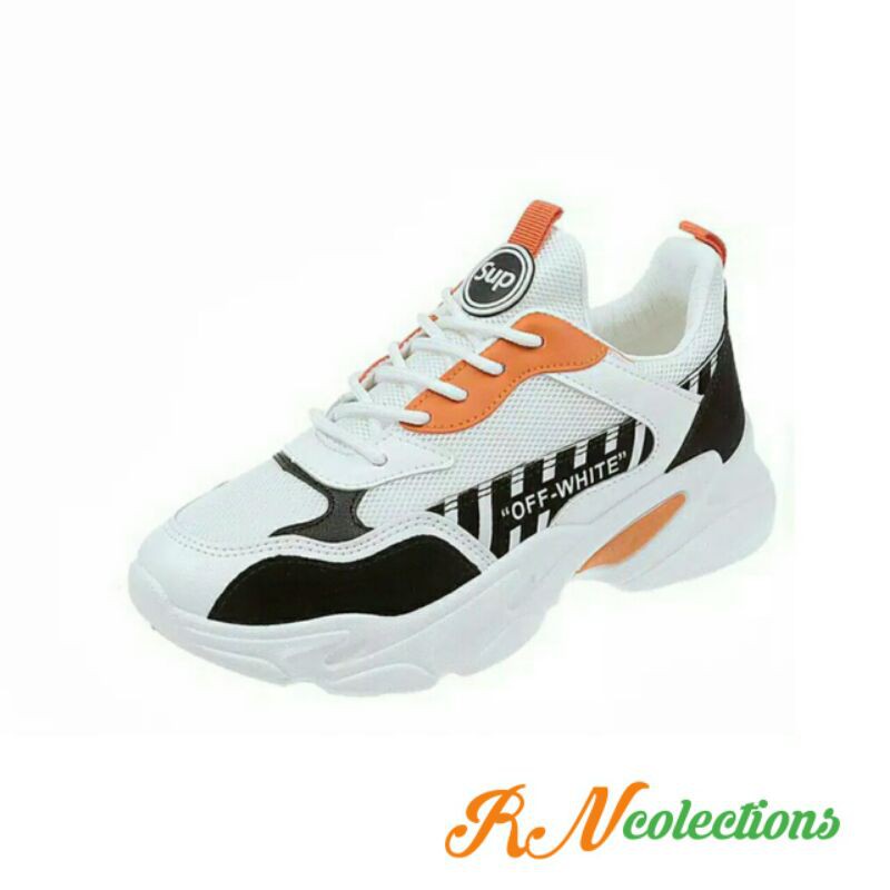 SMILE Sepatu Sneaker Wanita Fashion Import