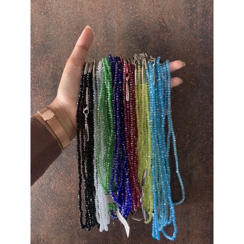 konektor masker strip mutiara strep masker suplyer permata / gantungan masker / tali masker