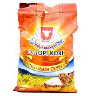 

Beras Super Topi Koki 85k/5Kg Murah