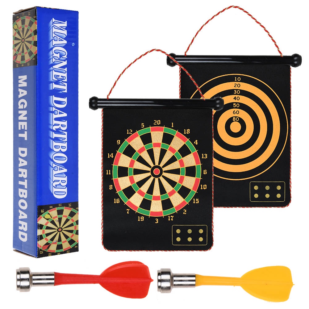 Termurah Magnetic Dart Game 15&quot; + 6 Magnet Arrow