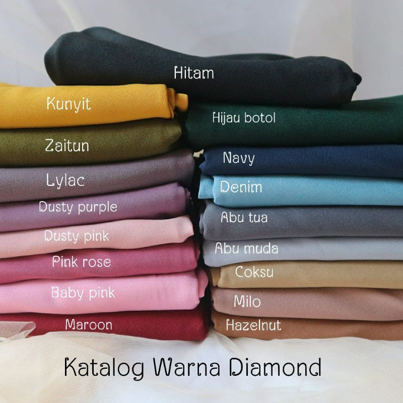 Bergo Ameera Diamond Italiano by Disty Collection