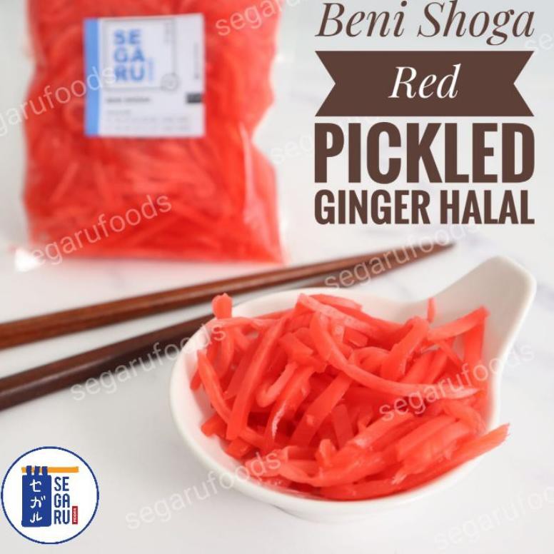 

（DIKIRIM DARI JAKARTA） Benishoga Acar Jahe Jepang - Beni Shoga Halal