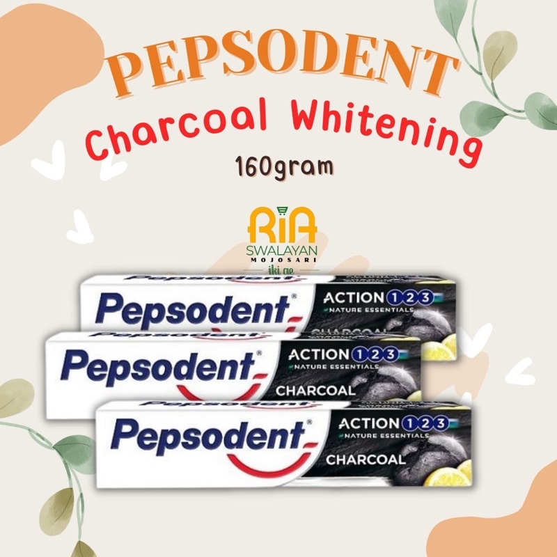 Pepsodent Charcoal Whitening