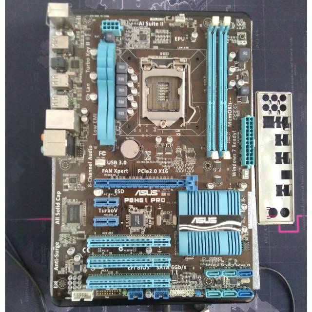 Mainboard LGA 1155 H61 ASUS P8H61 PRO Mobo Motherboard PC Komputer support i5 3470 USB3 SATA3 DDR3