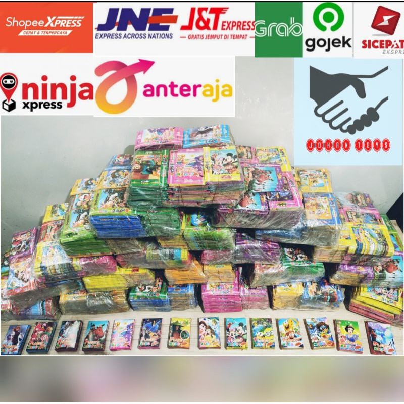 Kotak KECIL Kado Kadoan Kosong Mix 500 pcs