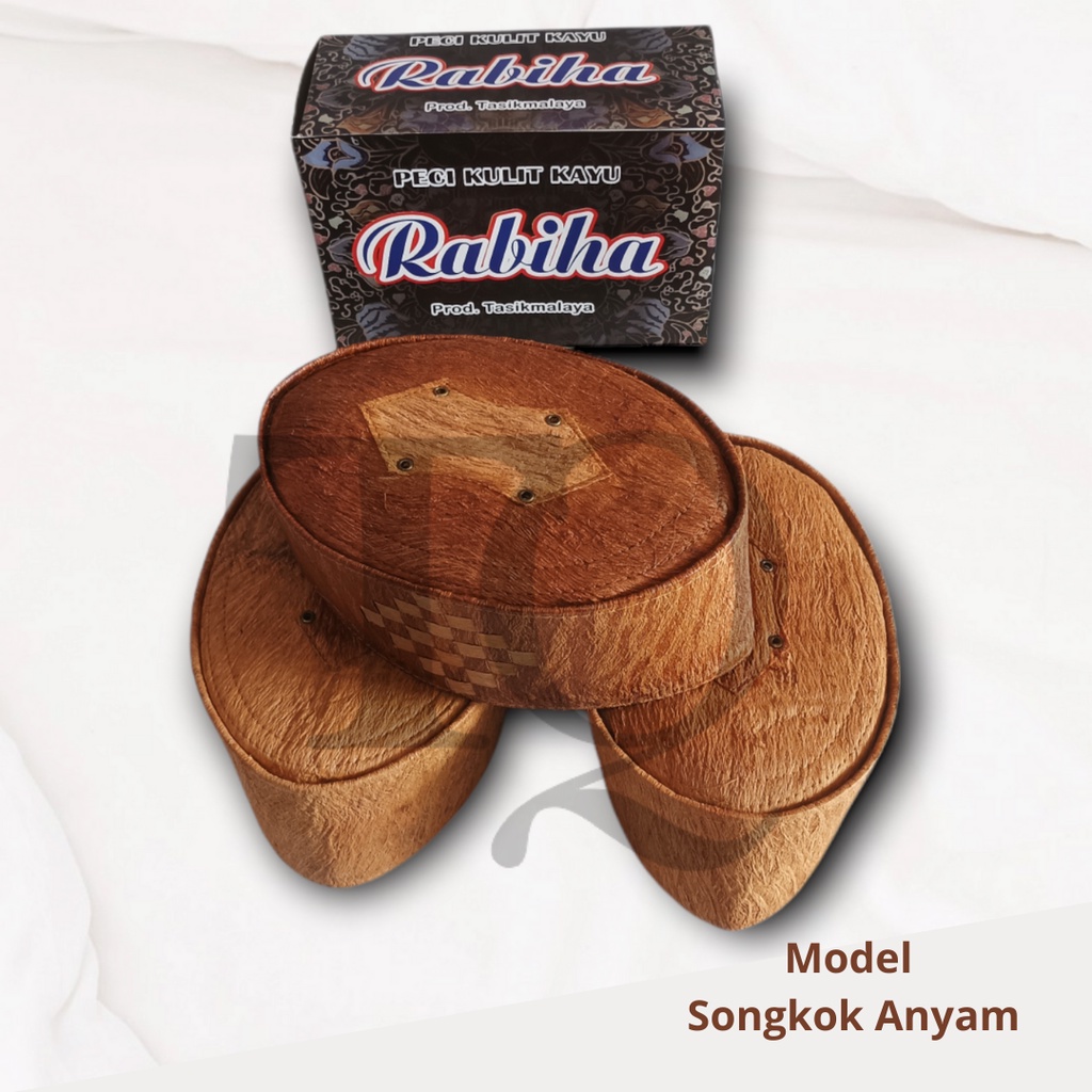 grosir | TERMURAH | peci songkok kulit kayu asli ORIGINAL motif songkok anyam | peci kulit kayu | ko
