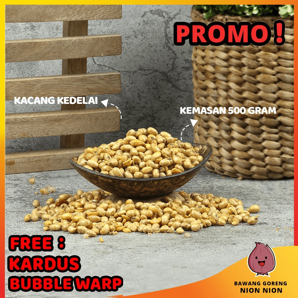 

Kacang Kedelai Goreng 500 Gram Kedelai Goreng Import Murah Gurih Renyah