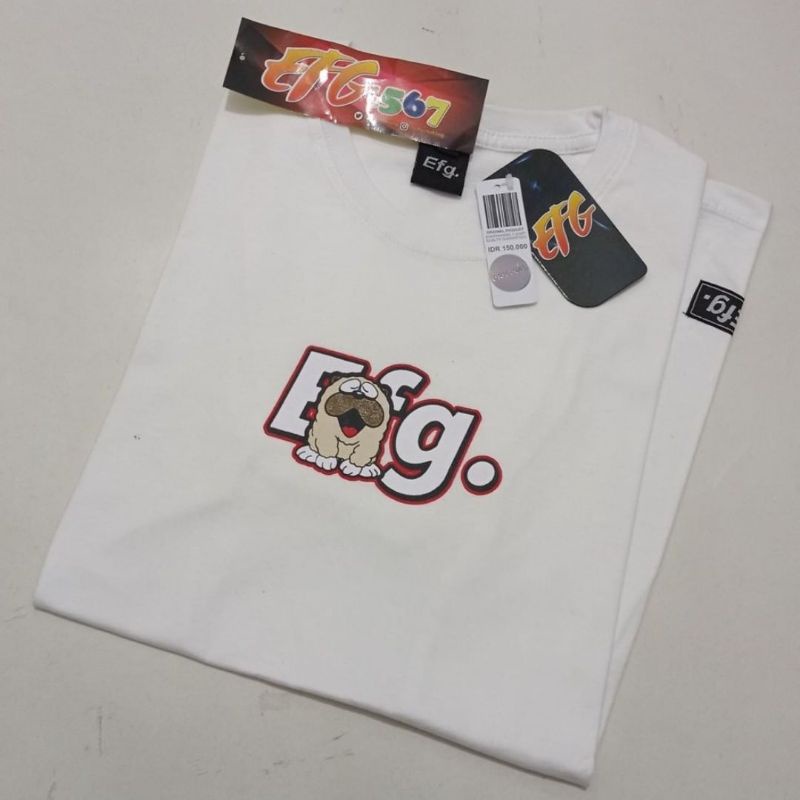 T-shirt/kaos distro Efg. kasual remaja/pakaian atasan remaja