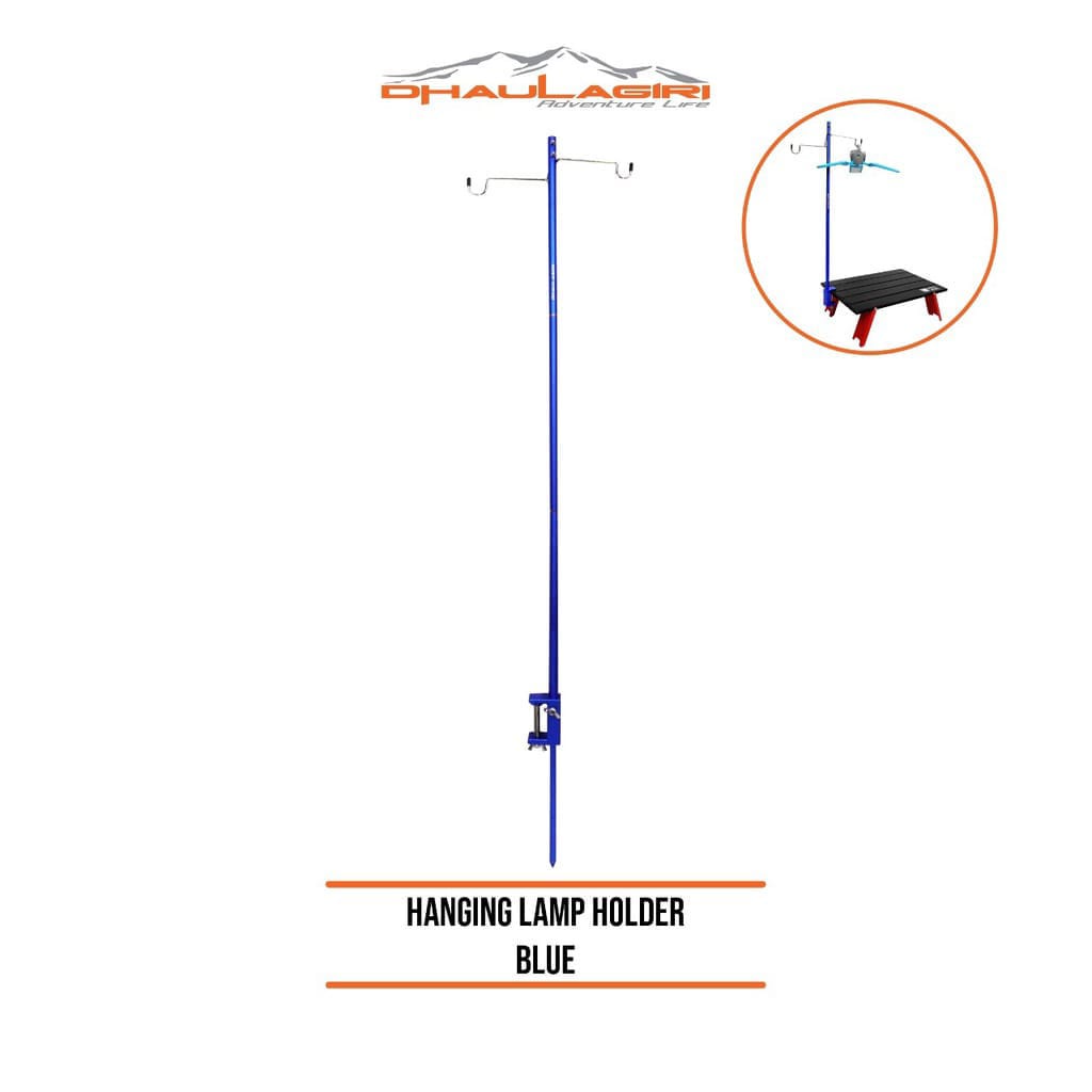 Hanging lamp holder Dhaulagiri - tiang gantungan lampu camping outdoor - gantungan lampu tenda camping - tiang lampu tenda portable