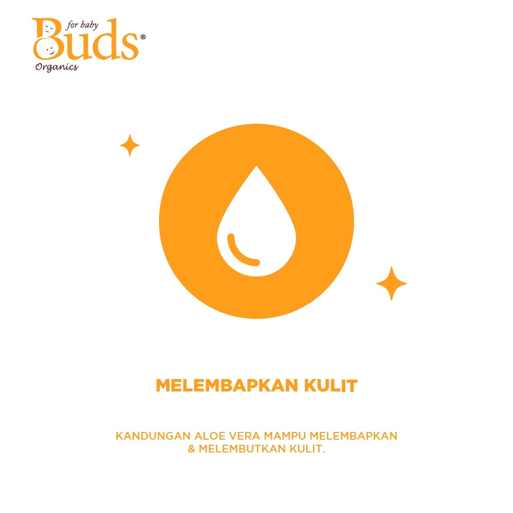 BUDS ORGANICS EVERYDAY HEAD TO TOE CLEANSER 225ML&amp; 425ML SABUN&amp;SHAMPO PERAWATAN KULIT BAYI