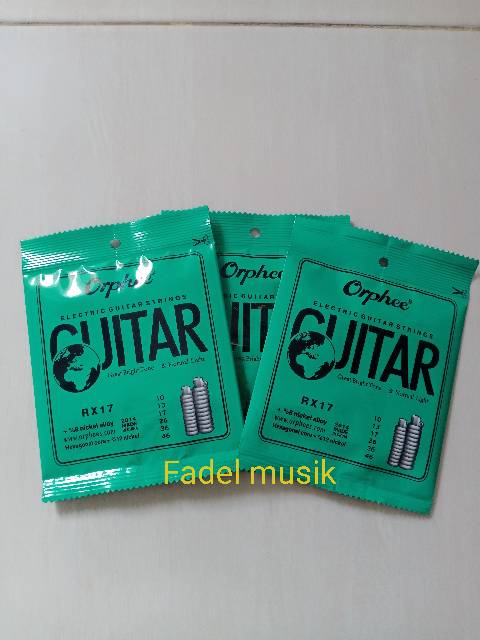 Senar gitar orphee RX 17