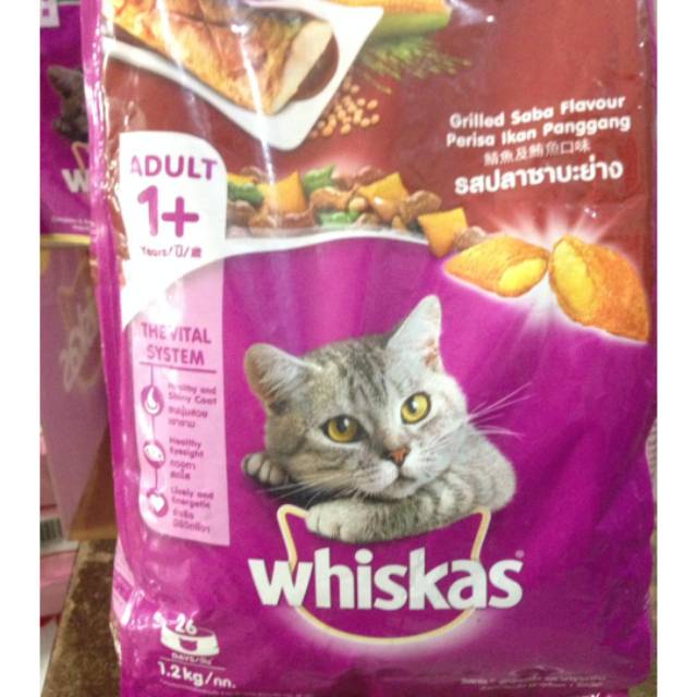 Whiskas bag 1,2kg