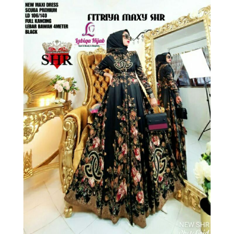 SHR ORI MAXY DRESS SCUBA IMPOR