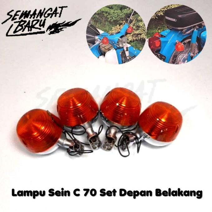 LAMPU SEIN C70 DEPAN BELAKANG VARIASI MINI ORIGINAL LED