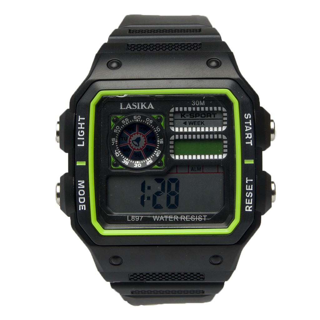 Jam Tangan Digital Sport Lasika 897M Original Tahan Air