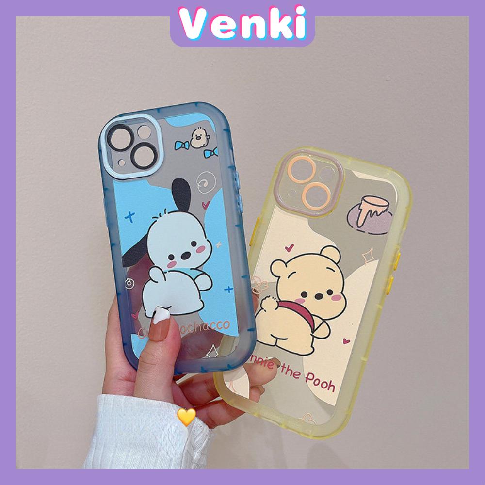 iPhone Case Silicone Soft Case Clear Case Fluorescent Color Airbag Shockproof Protection Camera Cartoon Cute Compatible For iPhone 11 Pro Max 13 Pro Max 12 Pro Max 7Plus xr XS Max