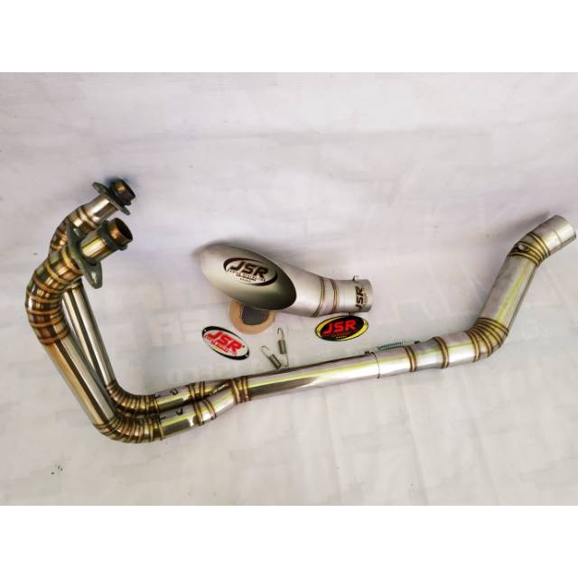 KNALPOT JSR RACEFIT NINJA250FI-R25-CBR250RR-GSX250-CBR250MONO