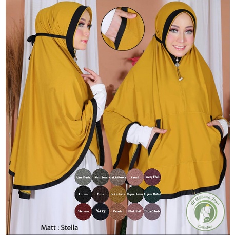 Hijab Instan Terbaru Model XXL Saku Jilbab Instan Khimar Hijab Instan Bergo Jilbab Syari Jumbo