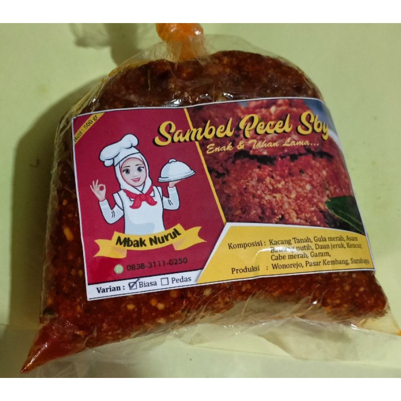 

bumbu pecel Surabaya mbak nurul