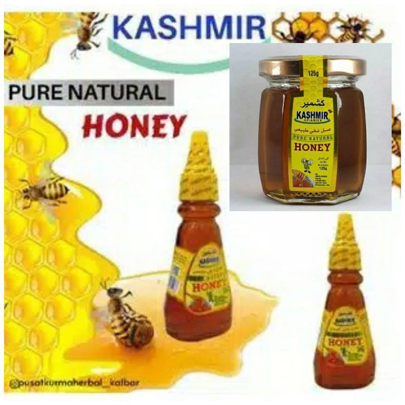 

MADU KASHMIR NATURAL HONEY 125 gr dan 227 gr