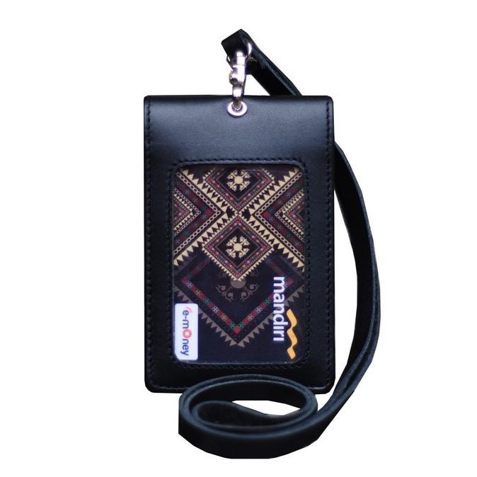 

✨ BISA BAYAR DITEMPAT✨ ID Card Holder double Flip magnet tali kulit BIG SALE Kode 1075