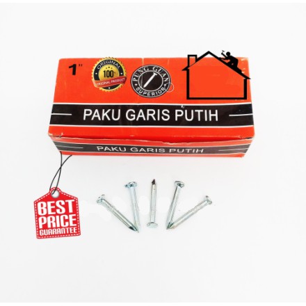 PAKU BETON-PAKU TEMBOK GARIS PUTIH 1" - 5" INCH