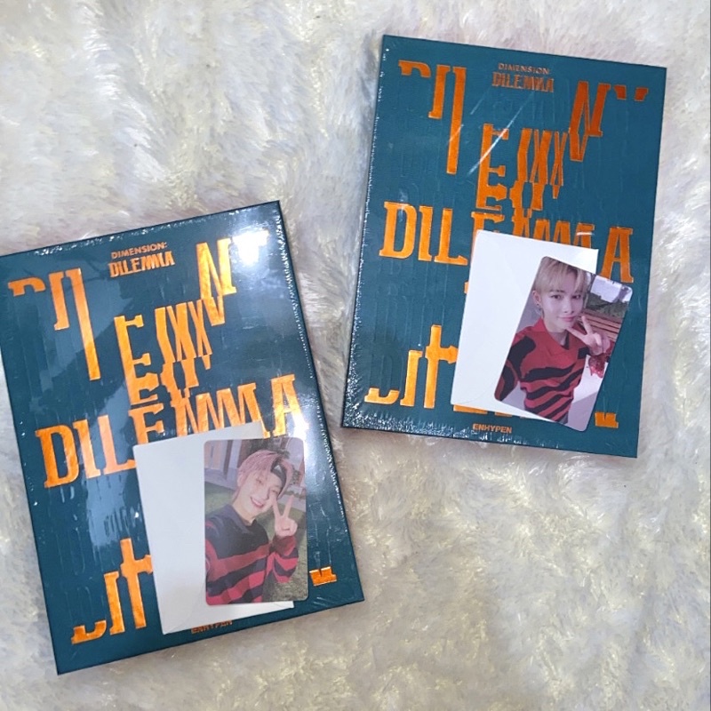 READY - ENHYPEN Dimension Dilemma Studio Album Odysseus Ver. HYBE INSIGHT Lucky Draw LD Photocard PC