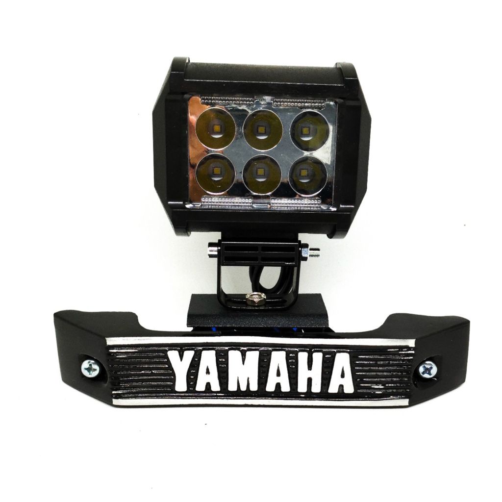 LAMPU TEMBAK LED MODEL T-5483- 6MATA LED+BREKET KUMIS YAMAHA