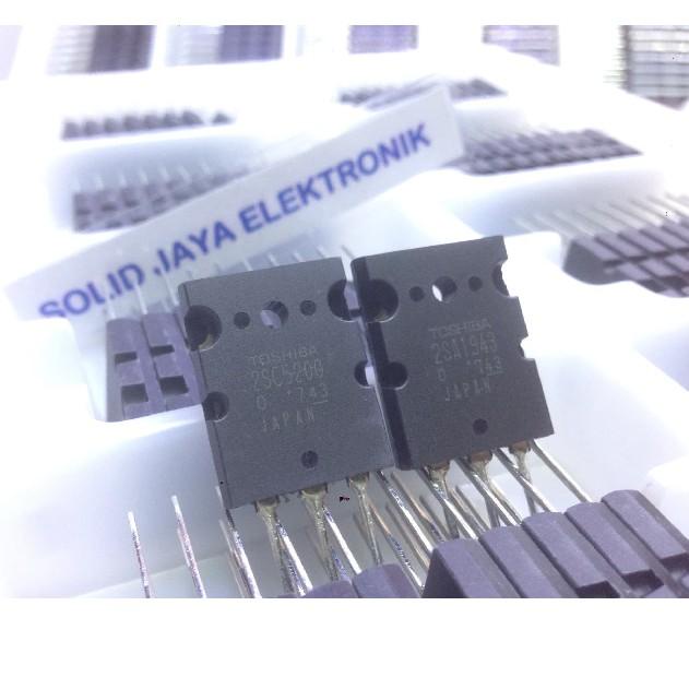 [PROMO HFY41] TRANSISTOR TOSHIBA 2SC5200 - 2SA1943 TR TOSHIBA 2SC 5200 2SA 1493 TRANSISTOR TR FINAL 