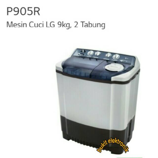 MESIN CUCI LG WP-905R Twin tub