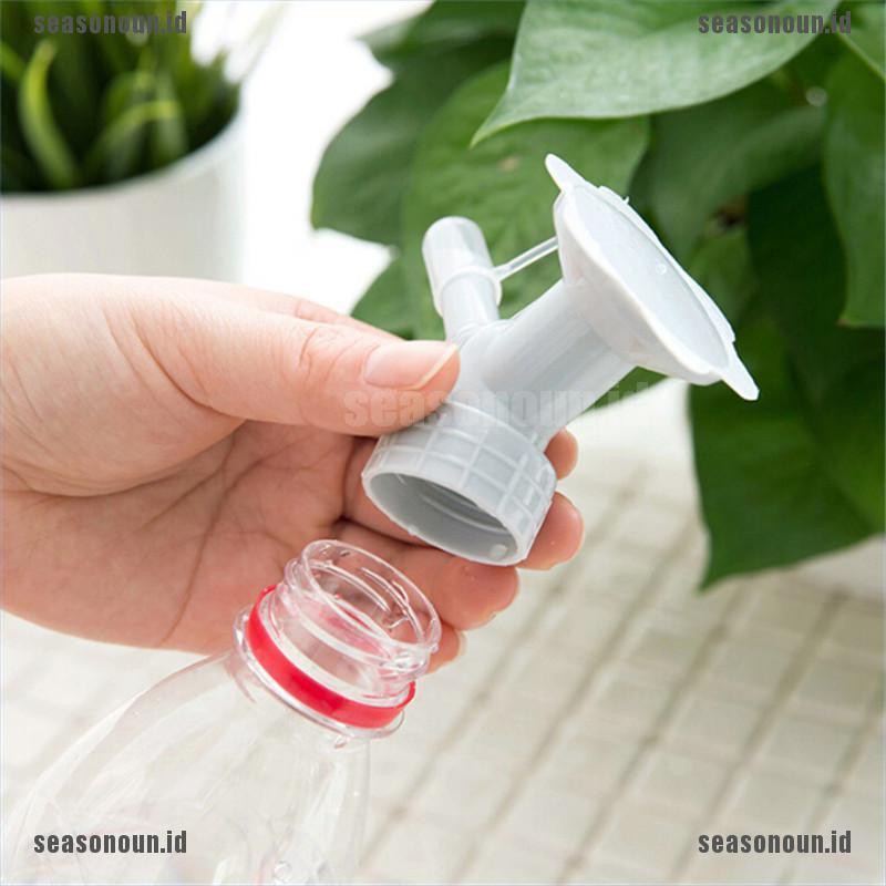 【sea】2 In 1 Plastic Sprinkler Nozzle For Waterers Bottle Watering Cans Shower Head