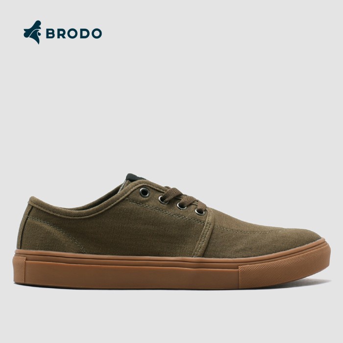 Brodo - Sneakers Vantage Derby Olive Gs Mfi.Store