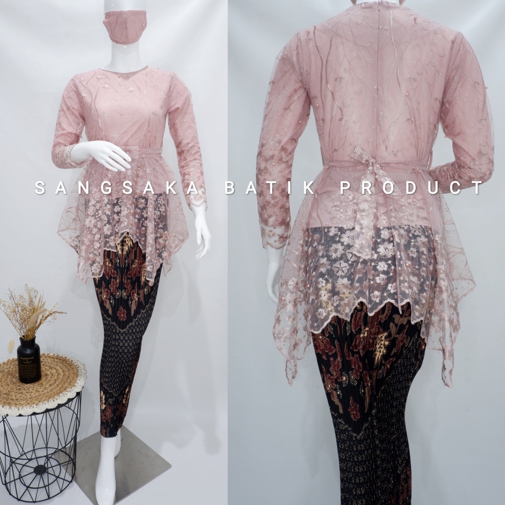 Kebaya Tunik / Tunik Brokat / Kebaya Modern / Kebaya tile / Kebaya Favorite / Batik Couple