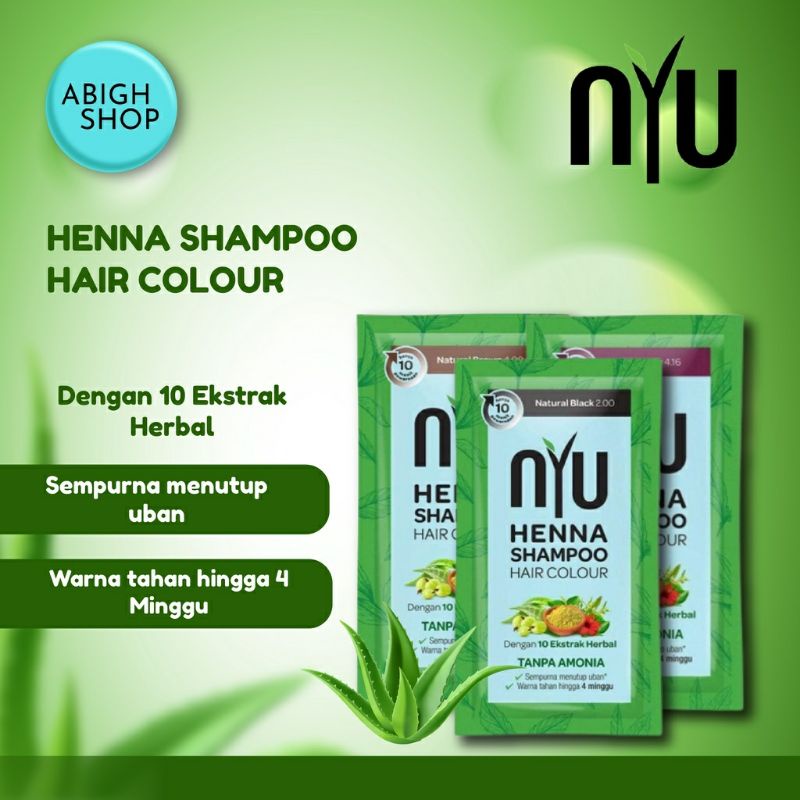 NYU HENNA SHAMPOO SASET