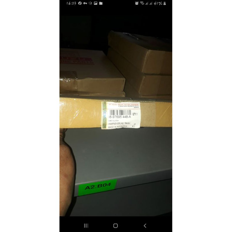 Disc Clutch | Kampas Kopling Isuzu Traga