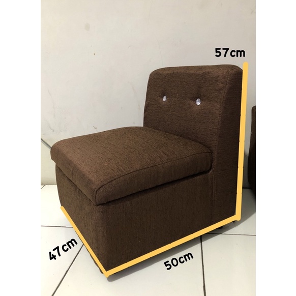 PROMO Sofa Anak Minimalis 2 Dudukan + Meja Full Busa