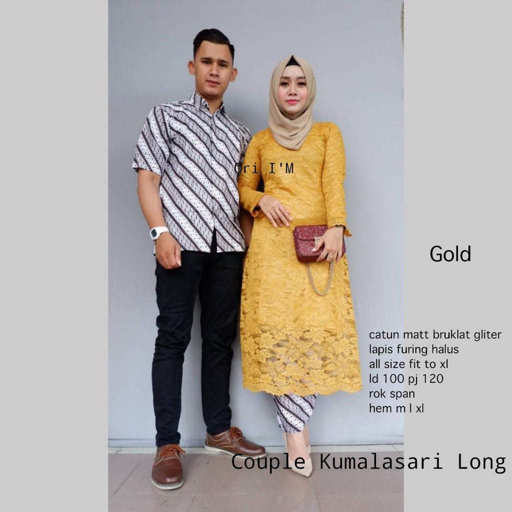 GROSIR BATIK COUPLE KUMALASARI LONG